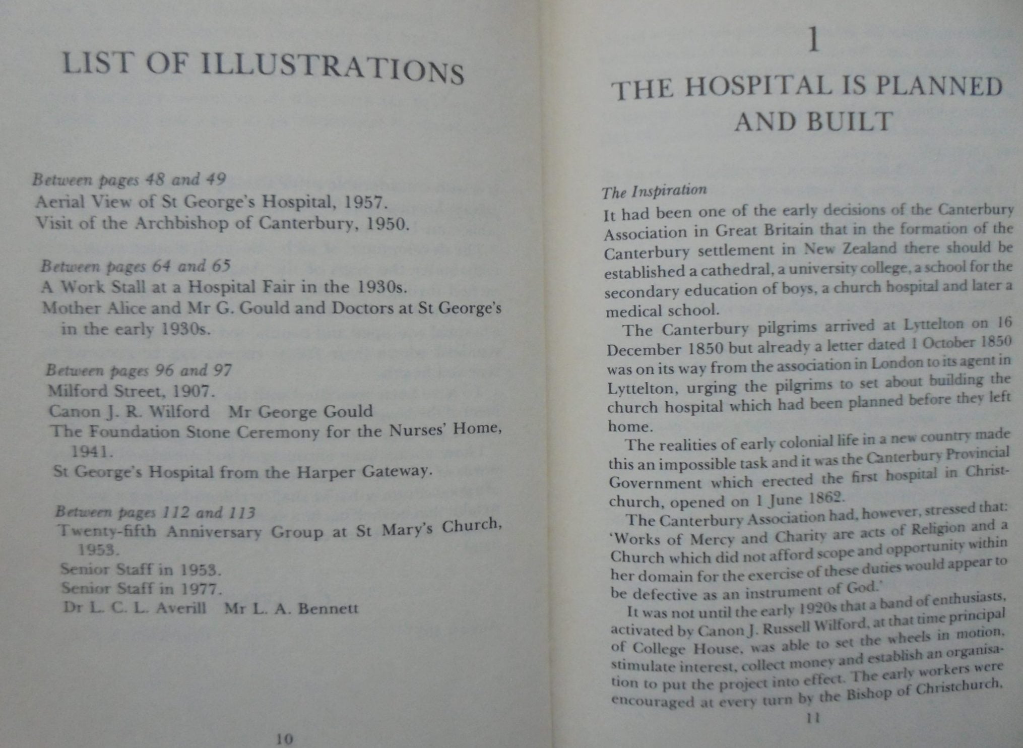 St George's Hospital The First Fifty Years L C L Averill. 1978, First Edition.