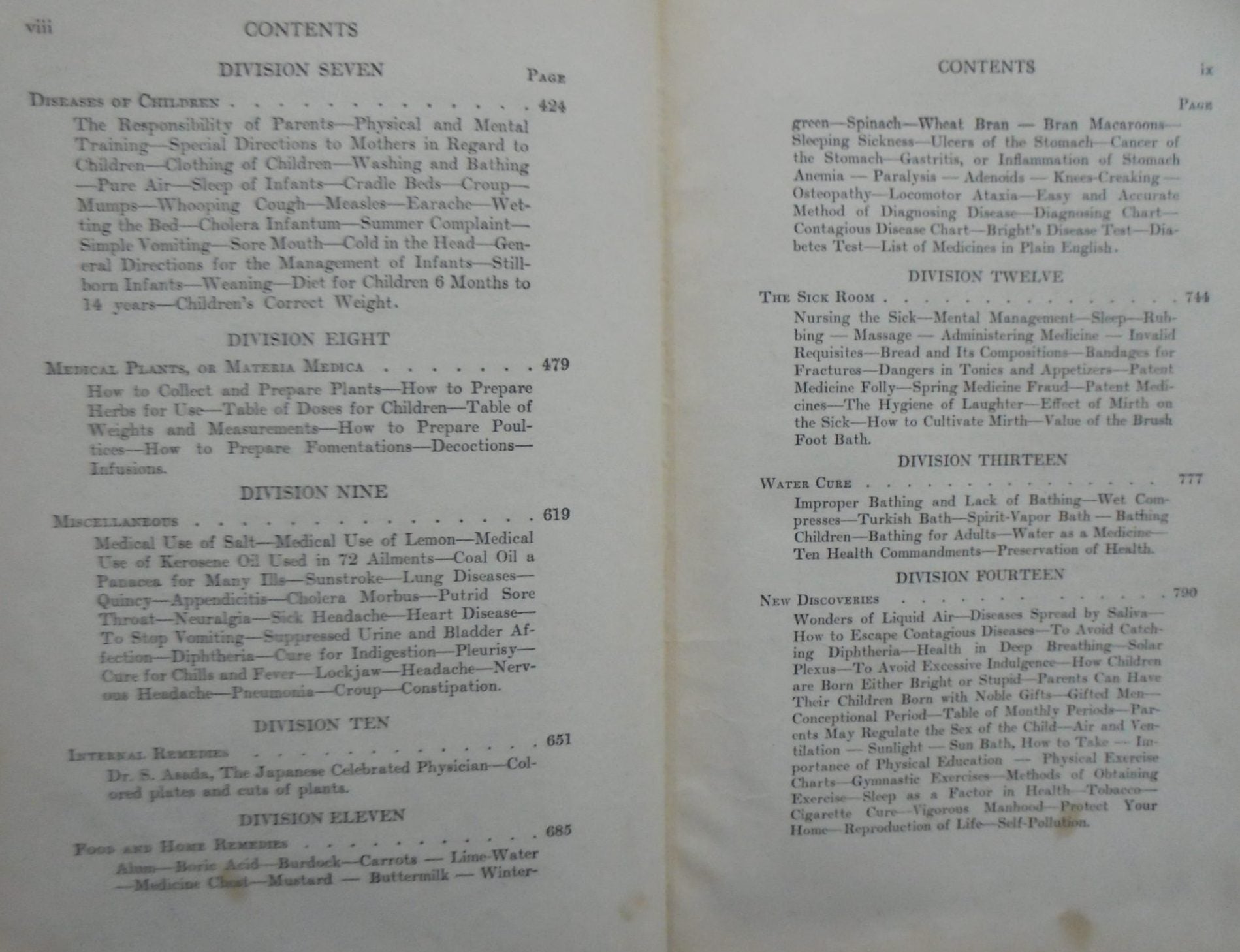 Vitalogy An Encyclopedia of Health and Home Adapted for Home, The Layman, and for the Family. By E. H. Ruddock M.D.