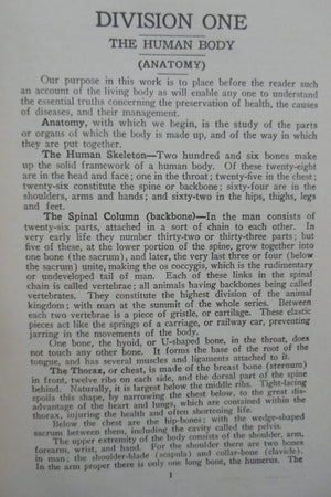 Vitalogy An Encyclopedia of Health and Home Adapted for Home, The Layman, and for the Family. By E. H. Ruddock M.D.