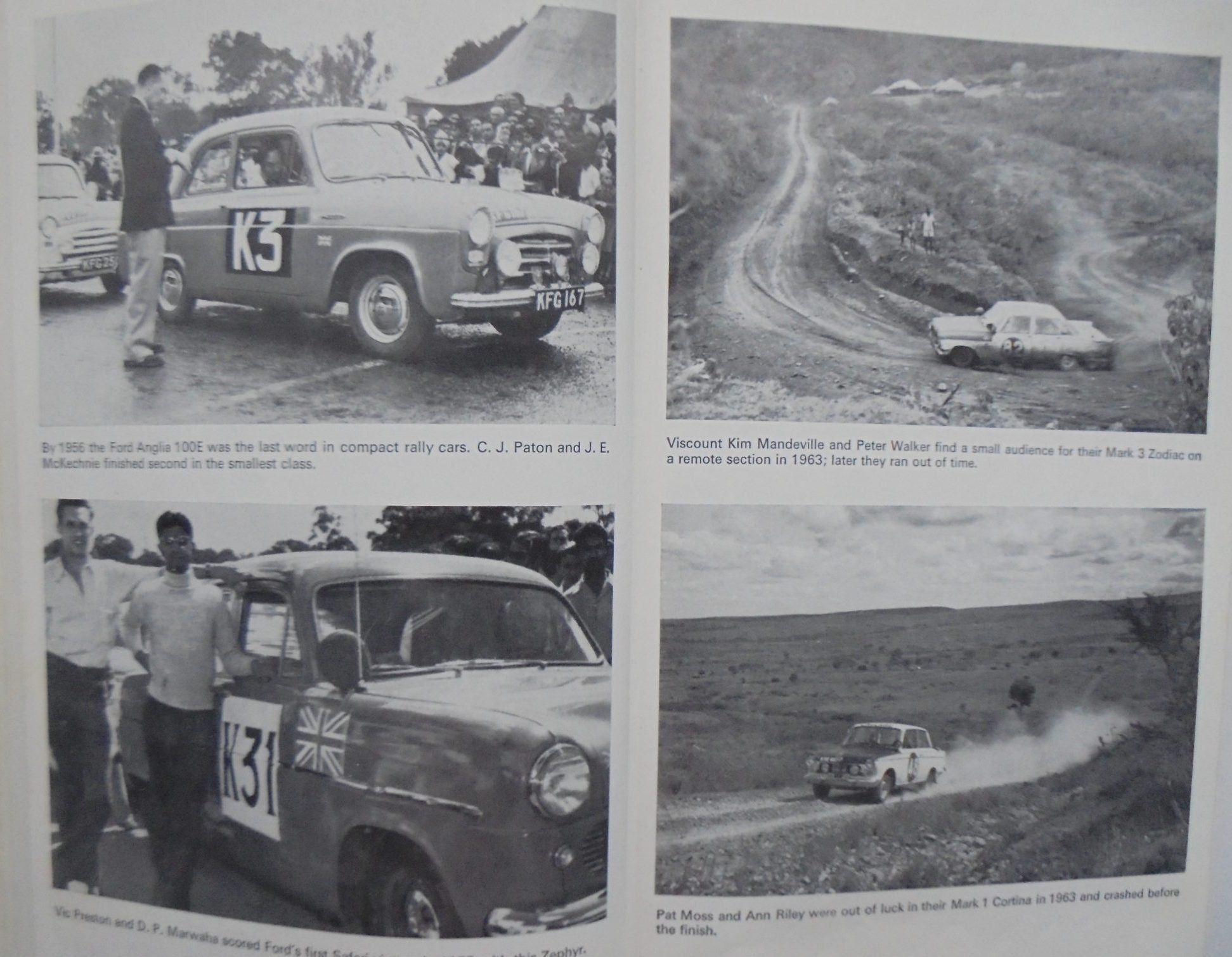 Safari Fever The story of a car rally they said no European could win by Nick Brittan. VERY SCARCE.