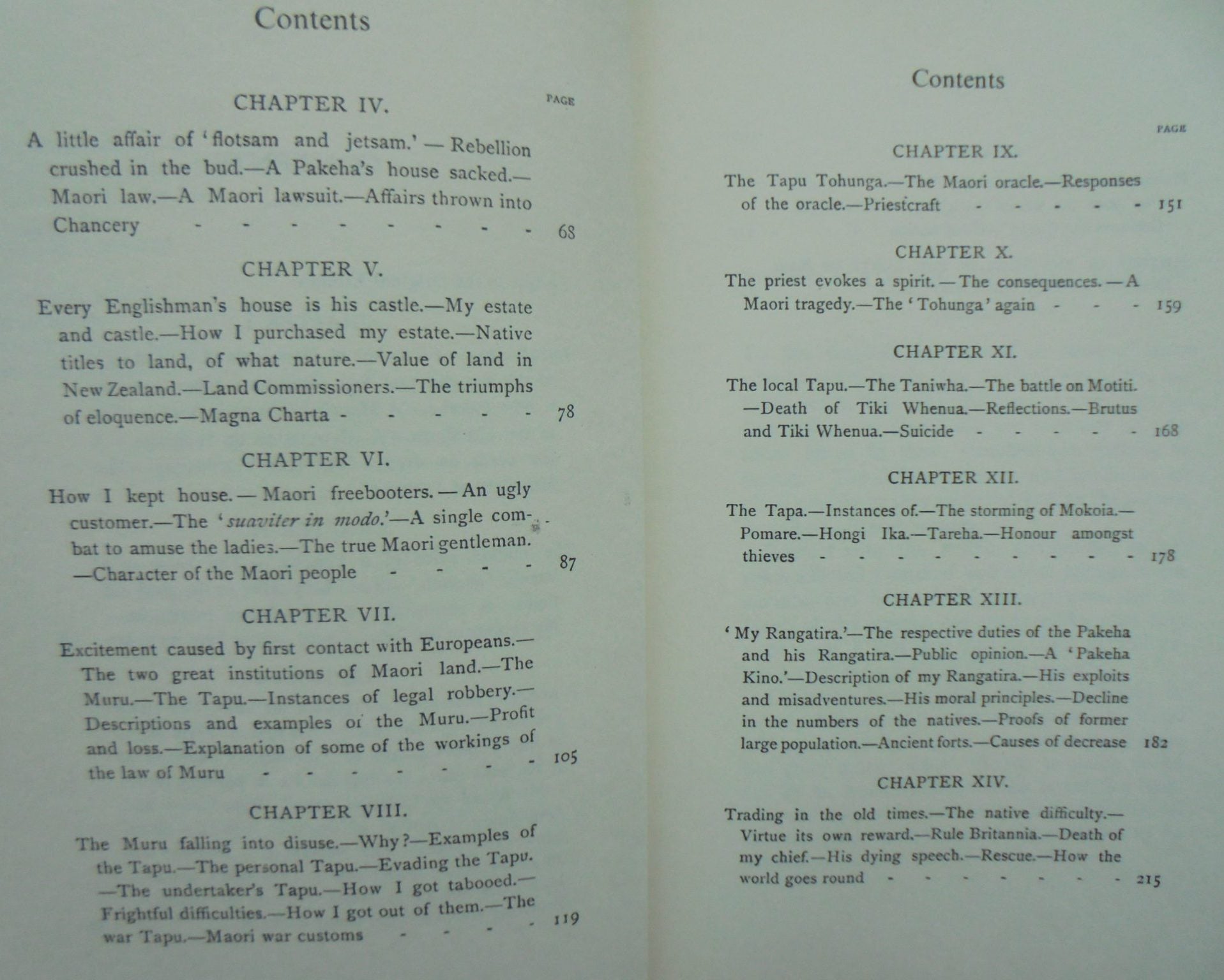 Old New Zealand A Tale of the Good Old Times by a Pekeha Maori By F.E. Maning