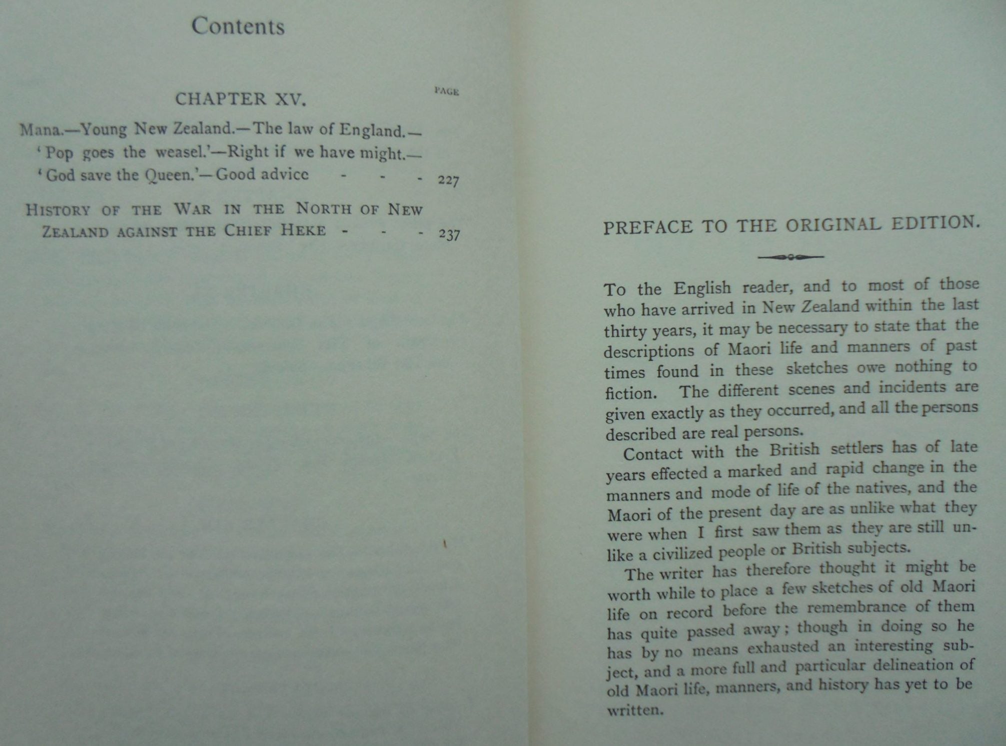 Old New Zealand A Tale of the Good Old Times by a Pekeha Maori By F.E. Maning