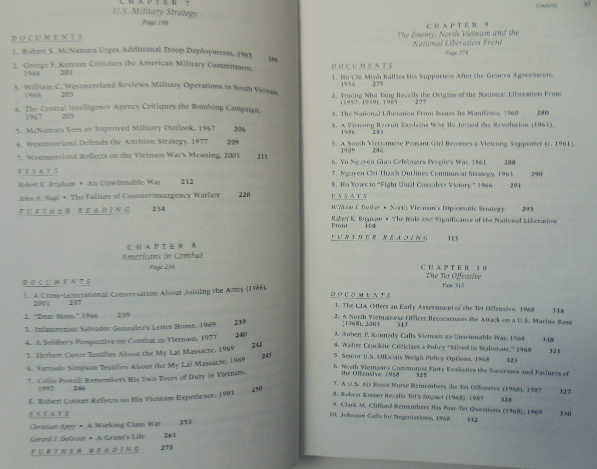 Major Problems in the History of the Vietnam War­. 4th edition, By R. McMahon