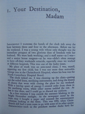 Who'd Marry a Doctor?: Chatham Islands Casebook. By Elaine Grundy. Hardback 1958 first edition