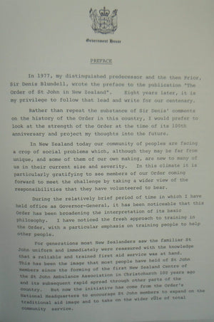 St John in New Zealand: A history of the Most Venerable Order by R Wright-St Clair.