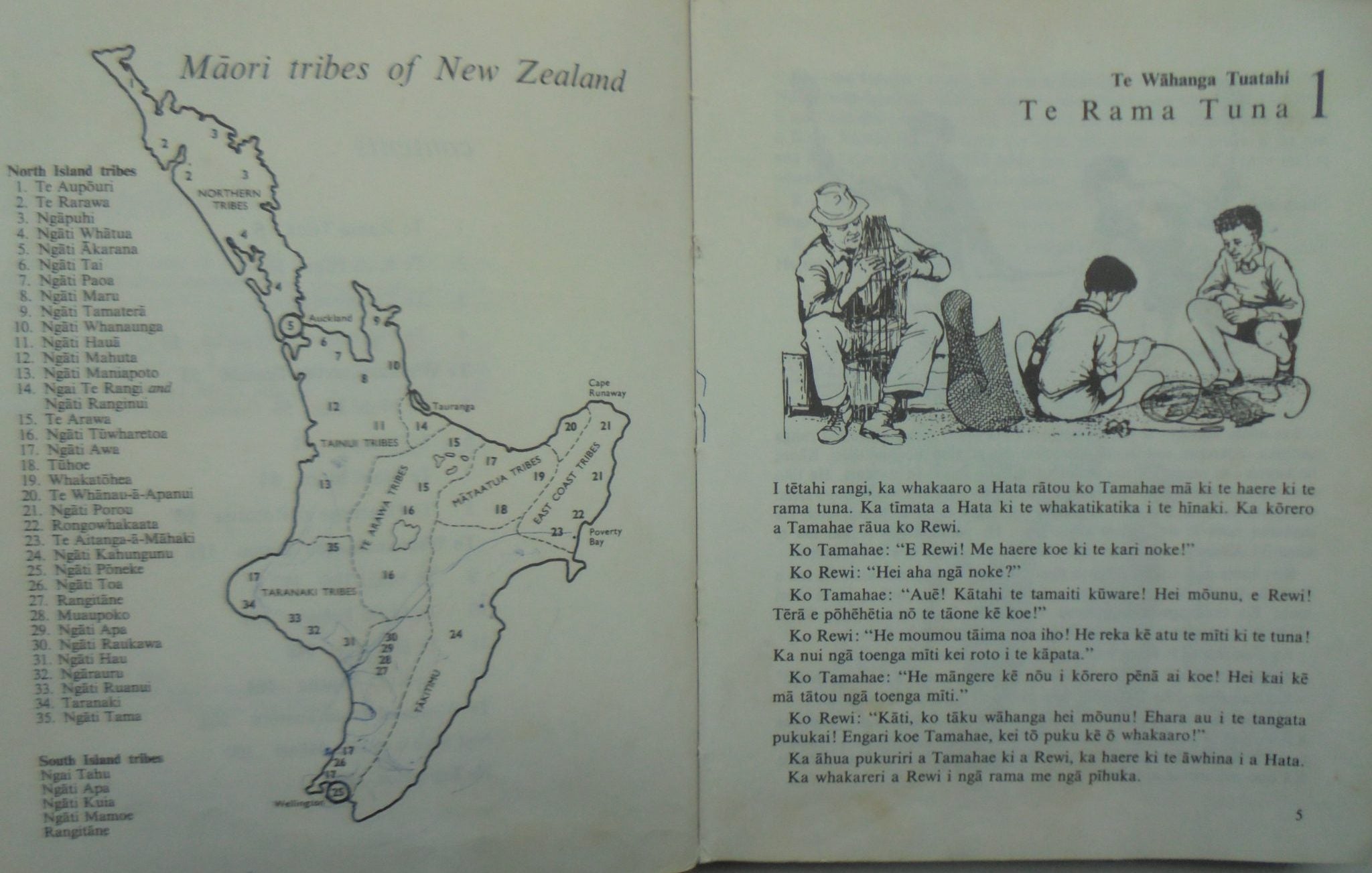 Te Rangatahi Book 1. Te Rangatahi book 2. Maori Language Course. 2 books