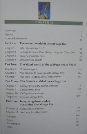 Dancing Leaves: the Story of New Zealand's Cabbage Tree, Ti Kouka by Philip Simpson.