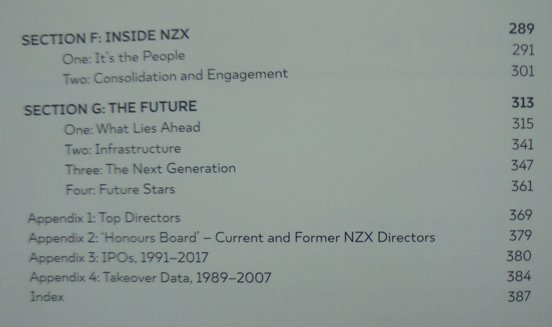 Stories from the Marketplace: Celebrating 150 Years of New Zealand's Stock Exchange by Michael Larsen.