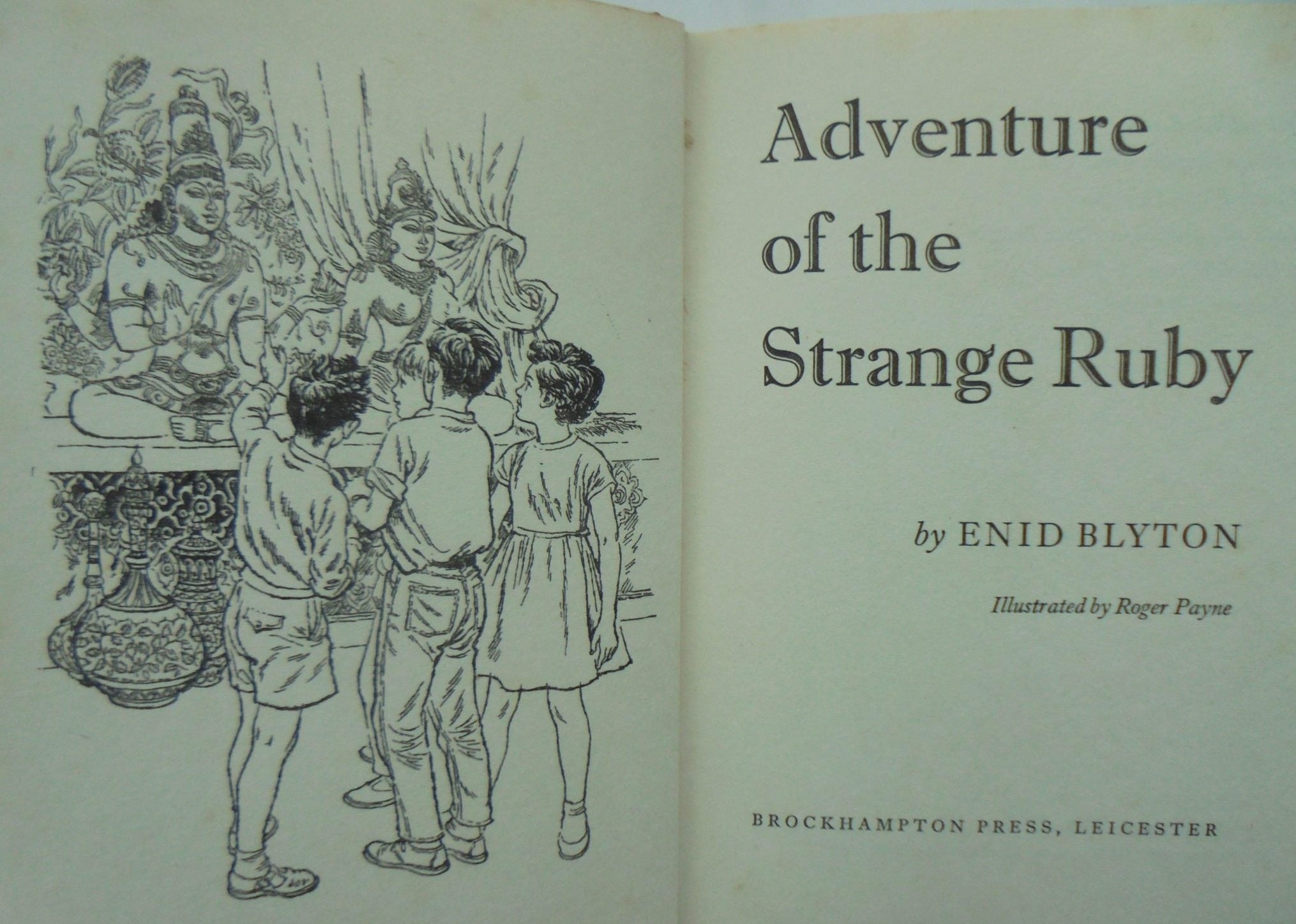 Adventure of the Strange Ruby by Enid Blyton.