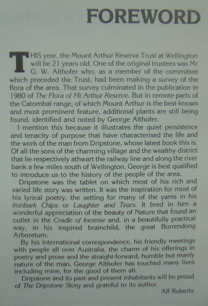 The Dripstone Story : being a comprehensive social history of Dripstone and district, from the earliest times to the present day by George W. Althofer.