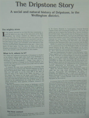 The Dripstone Story : being a comprehensive social history of Dripstone and district, from the earliest times to the present day by George W. Althofer.