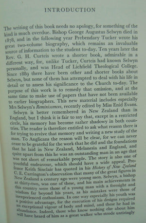 Churchman Militant: George Augustus Selwyn, Bishop of New Zealand and Lichfield by John H Evans. John H Evans.