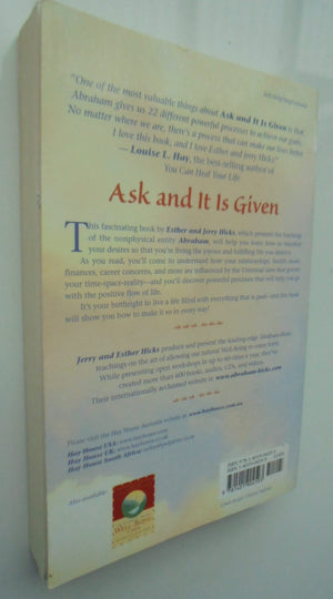 Ask and it is Given Learning to Manifest Your Desires By Esther Hicks, Jerry Hicks