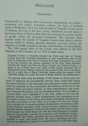 Hammer & Tap : Shaping Tuapeka County 1876-1976. By Robin Marks.