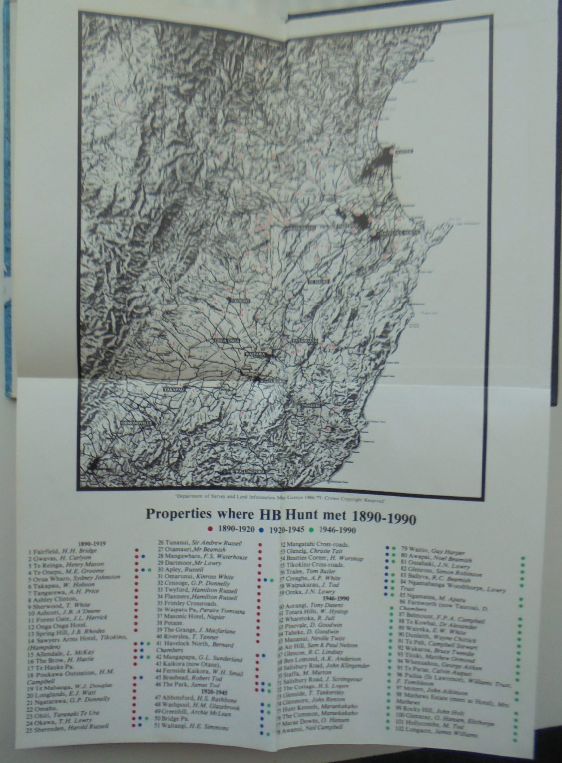 One Hundred Years of Sport With the Hawke's Bay Hounds 1889-1990. SIGNED