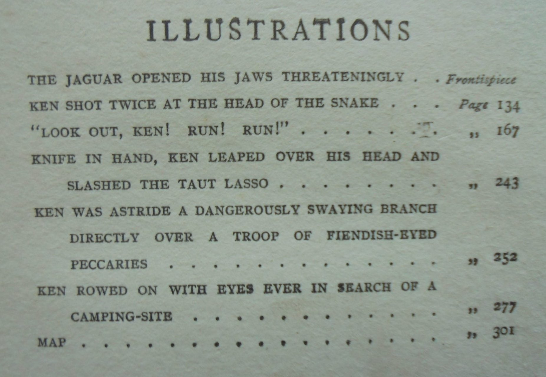 Ken Ward in the Jungle: Thrilling Adventures in Tropical Wilds by Zane Grey.