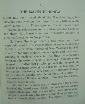 The Maori Tohunga and His Spirit World by Johannes C. Andersen.