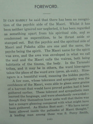 The Maori Tohunga and His Spirit World by Johannes C. Andersen.