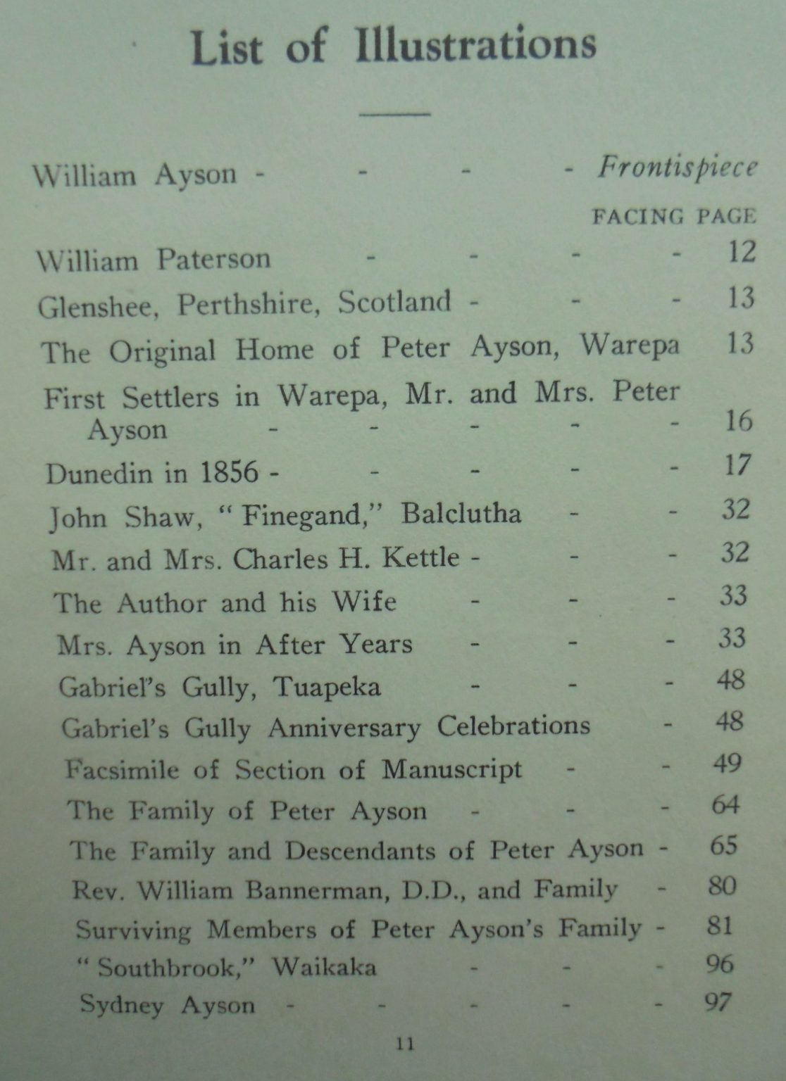 Pioneering in Otago, The Recollections of William Ayson Set Down In His 97th Year.