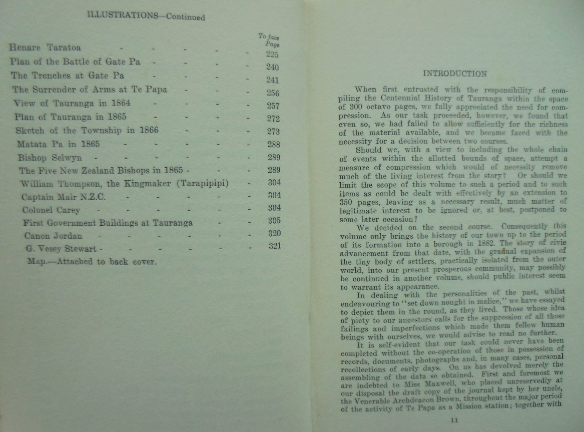 A Centennial History of Tauranga by W H Gifford & H. Bradley Williams.