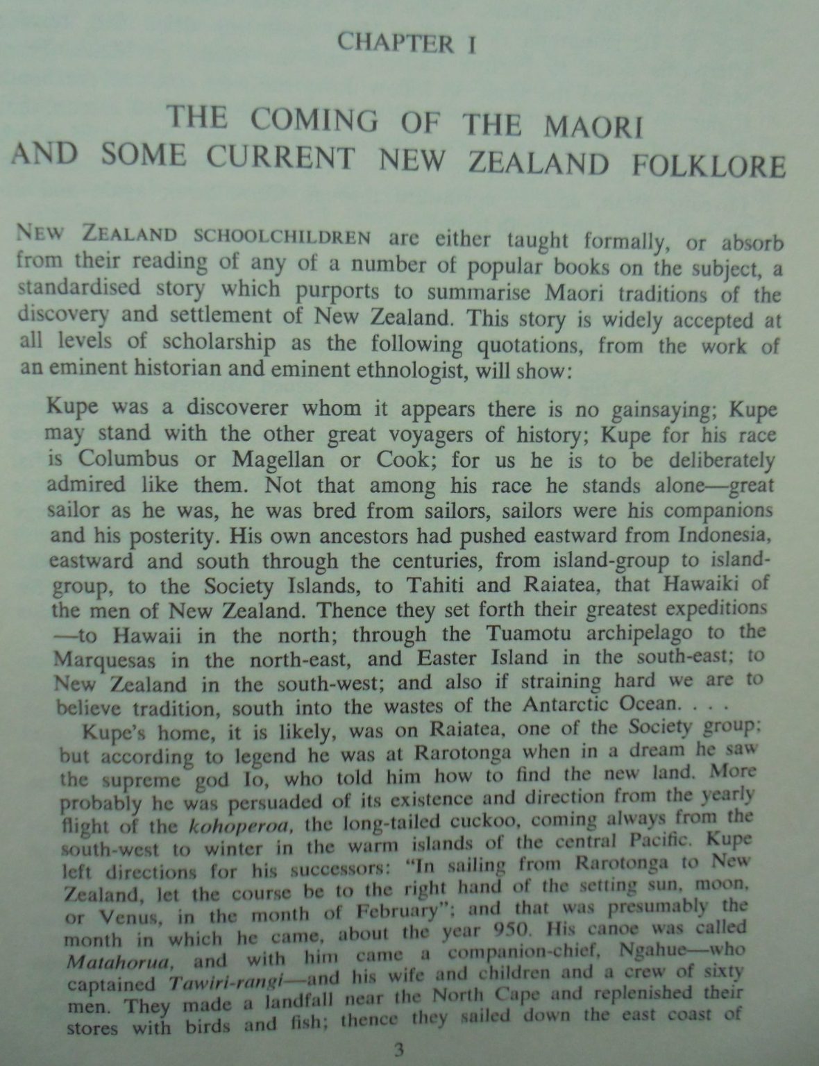 The Great New Zealand Myth: A study of the discovery and origin traditions of the Maori. by D.R. Simmons.