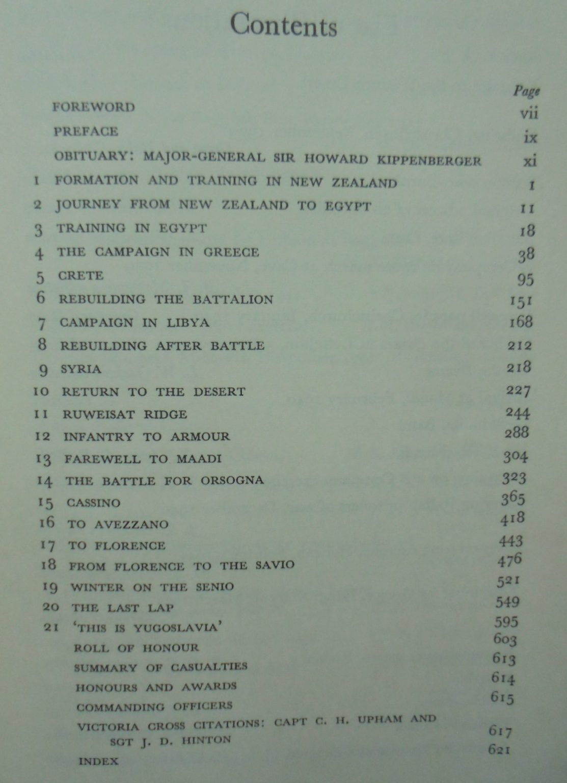 20 Battalion and Armoured Regiment. Official History of New Zealand in the Second World War 1939- 45 by D.J.C. Pringle and W.A. Glue.