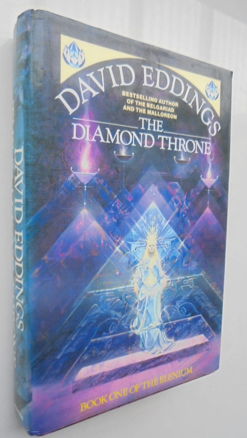 The Diamond Throne. (The Elenium book1). First UK Edition. By David Eddings