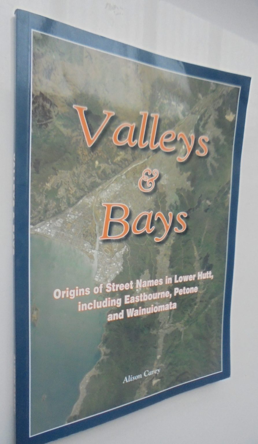 Valleys & Bays: Origins of Street Names in Lower Hutt, Including Eastbourne, Petone and Wainuiomata by Alison Carey.