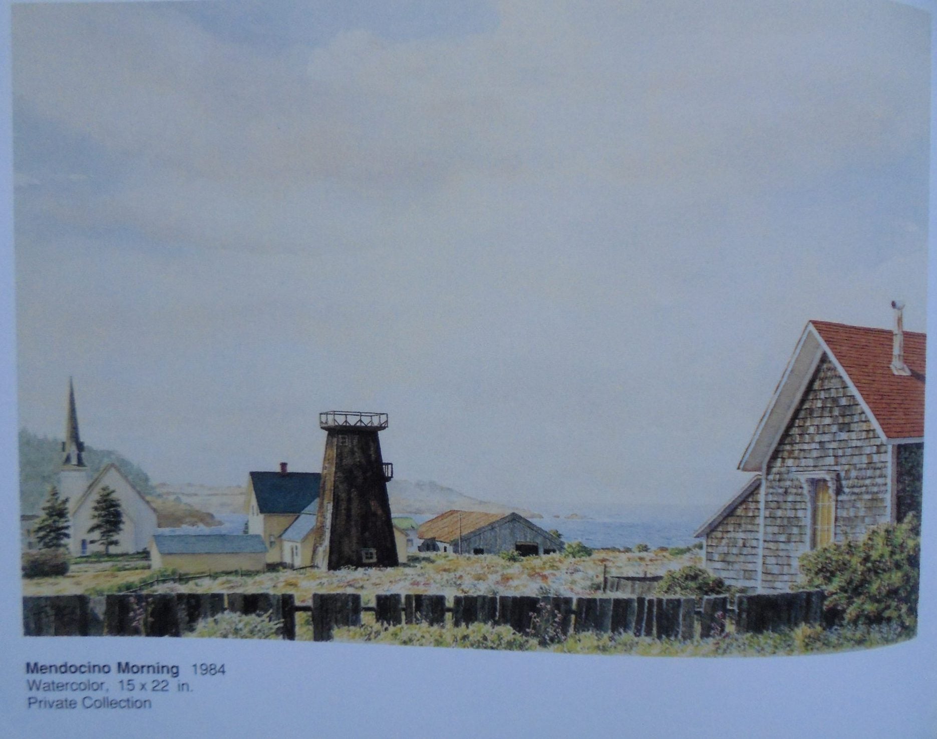 Mendocino by David Gregory, John Bear. SIGNED BY AUTHOR AND ILLUSTRATOR.