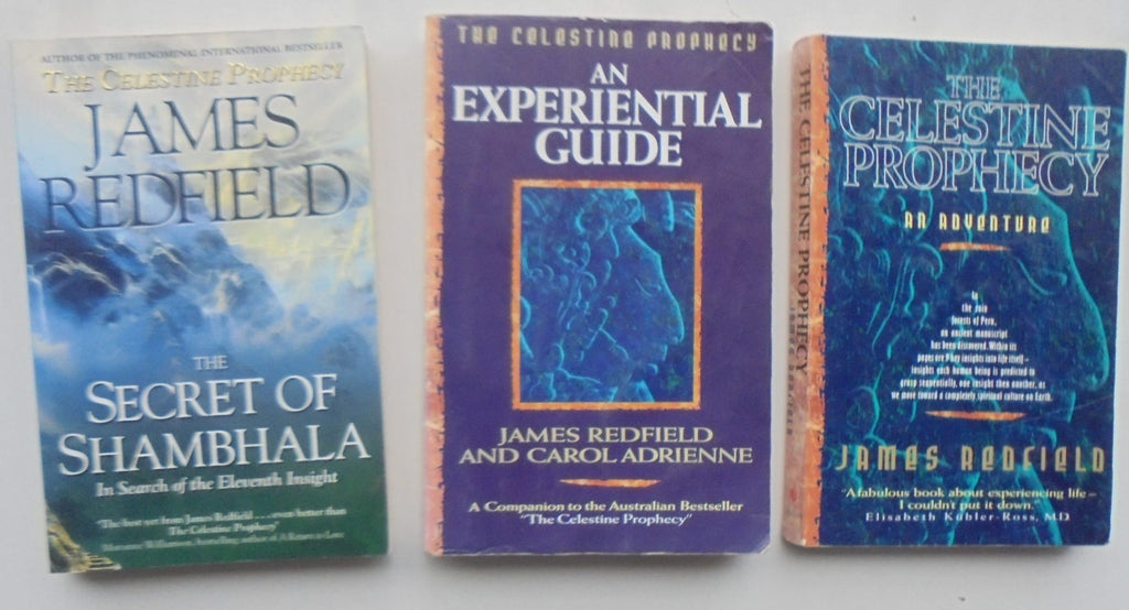 Celestine Prophecy. Celestine Prophecy Experiential Guide, Secret Of Shambala. 3 books by James Redfield. - free postage