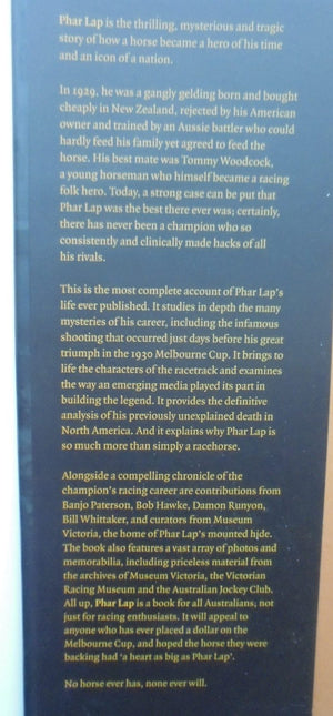 Phar Lap By Armstrong, Geoff, Thompson, Peter.