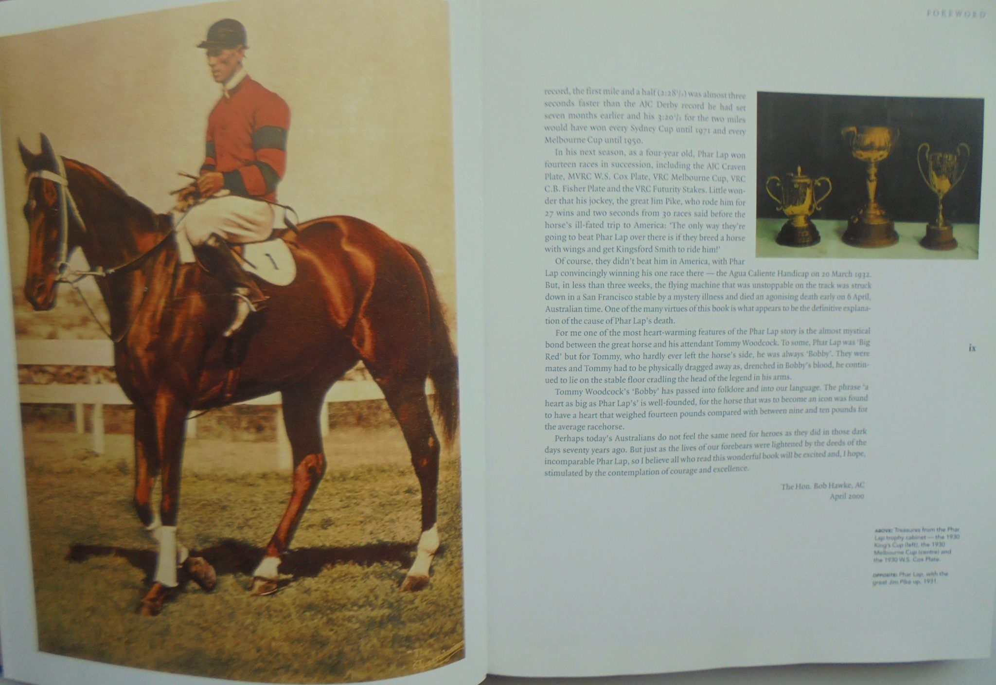 Phar Lap By Armstrong, Geoff, Thompson, Peter.