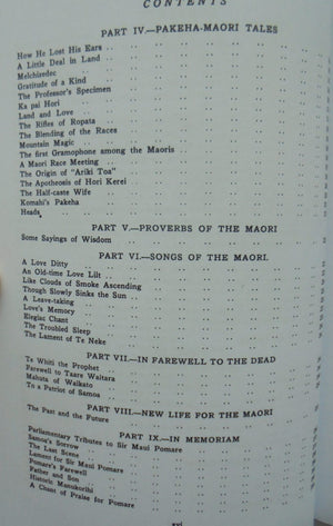 Legends of the Maori: Mythology, Folk-Lore, Tradition and Poetry (1930) Author(s): Maui Pomare and James Cowan. Two volumes