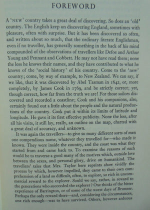 Early travellers in New Zealand Nancy M. Taylor [ed].