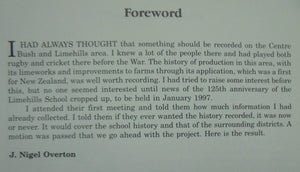 History of Limehills 125th celebration. A history of the Limehills school and District. by Nigel Overton.