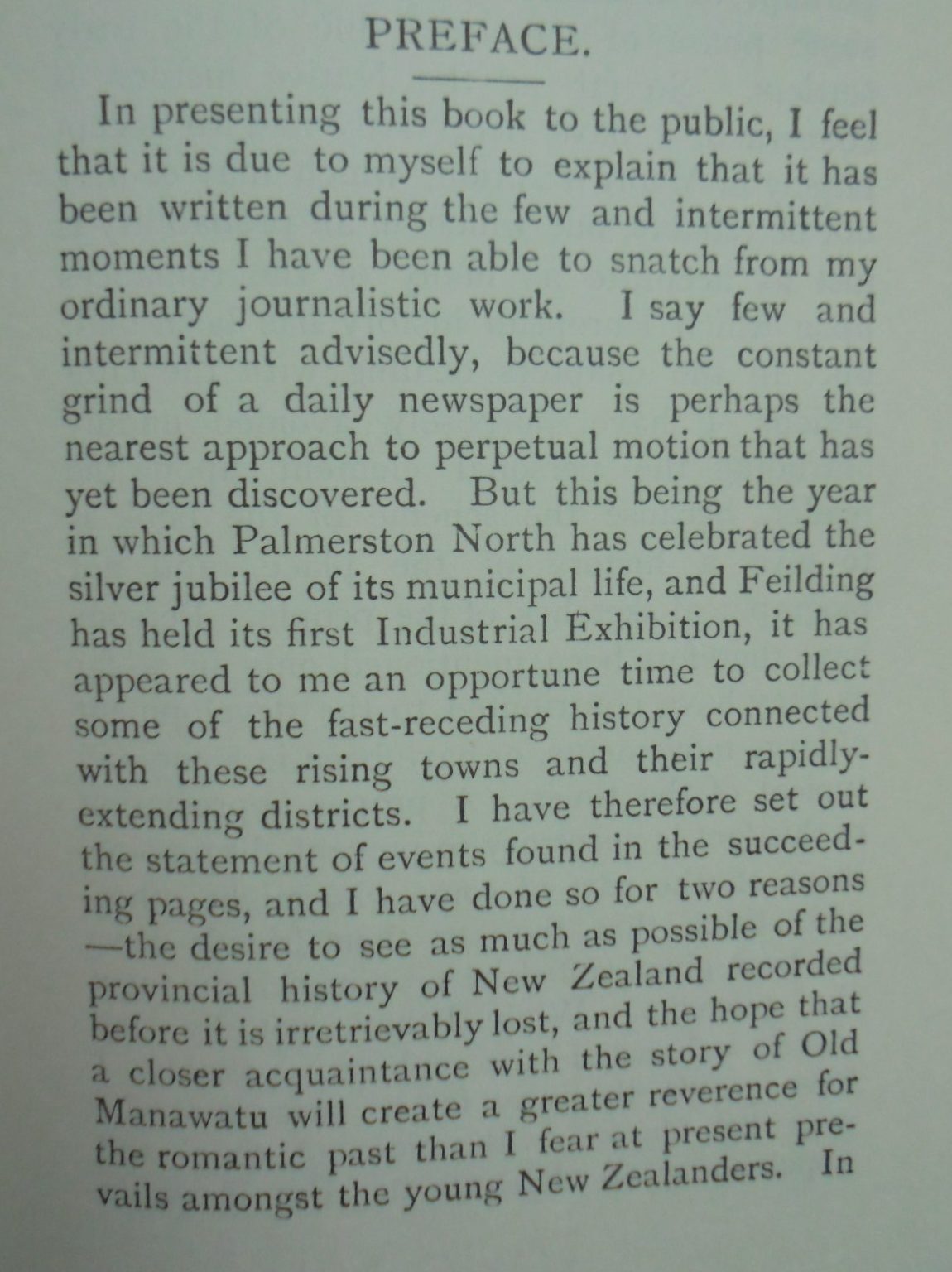 Old Manawatu, or The Wild Days of the West by T. L. Buick.