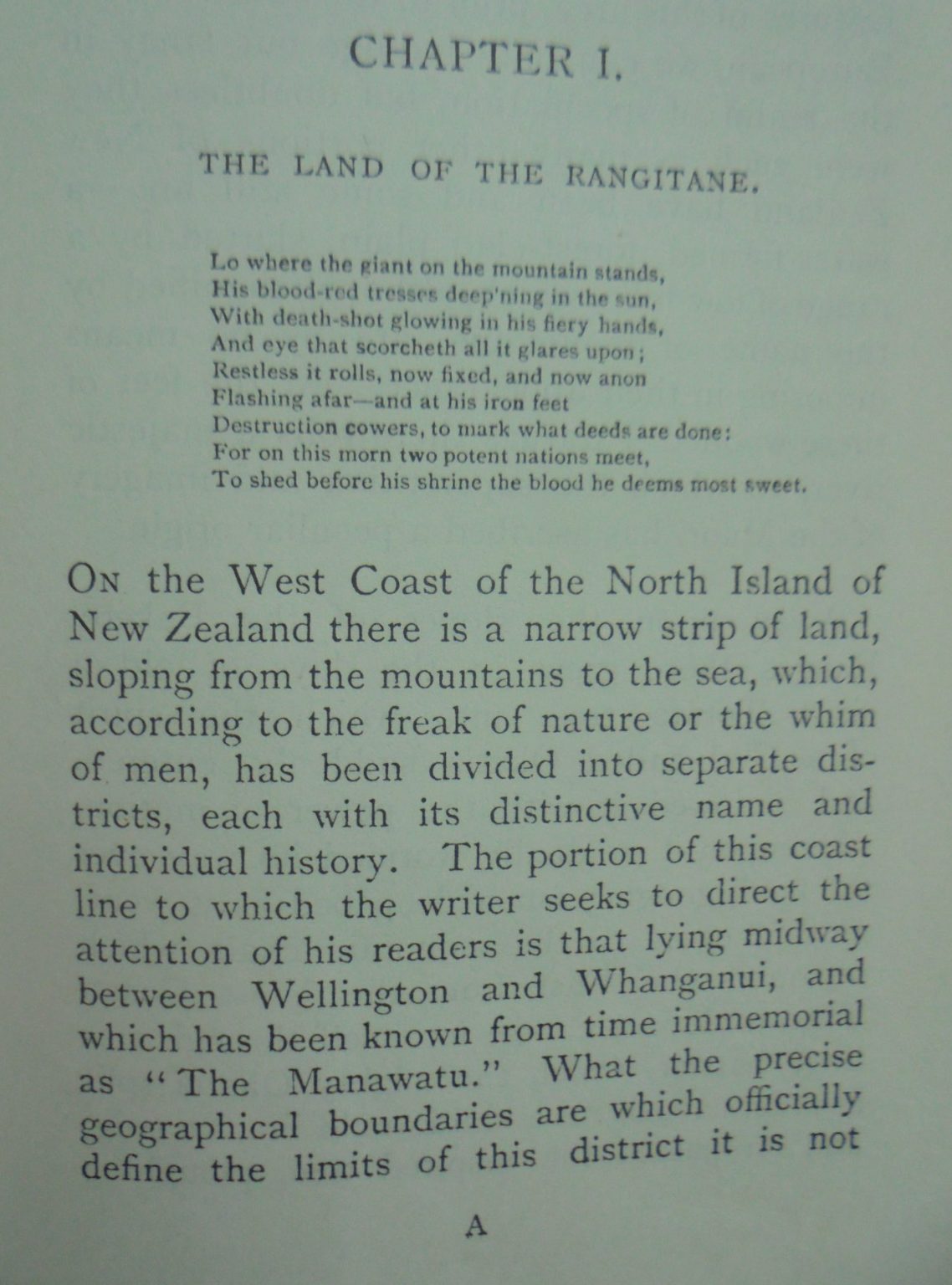 Old Manawatu, or The Wild Days of the West by T. L. Buick.