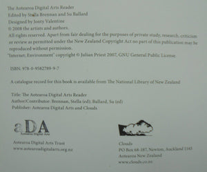 The Aotearoa Digital Arts Reader. By Stella Brennan, Su Ballard