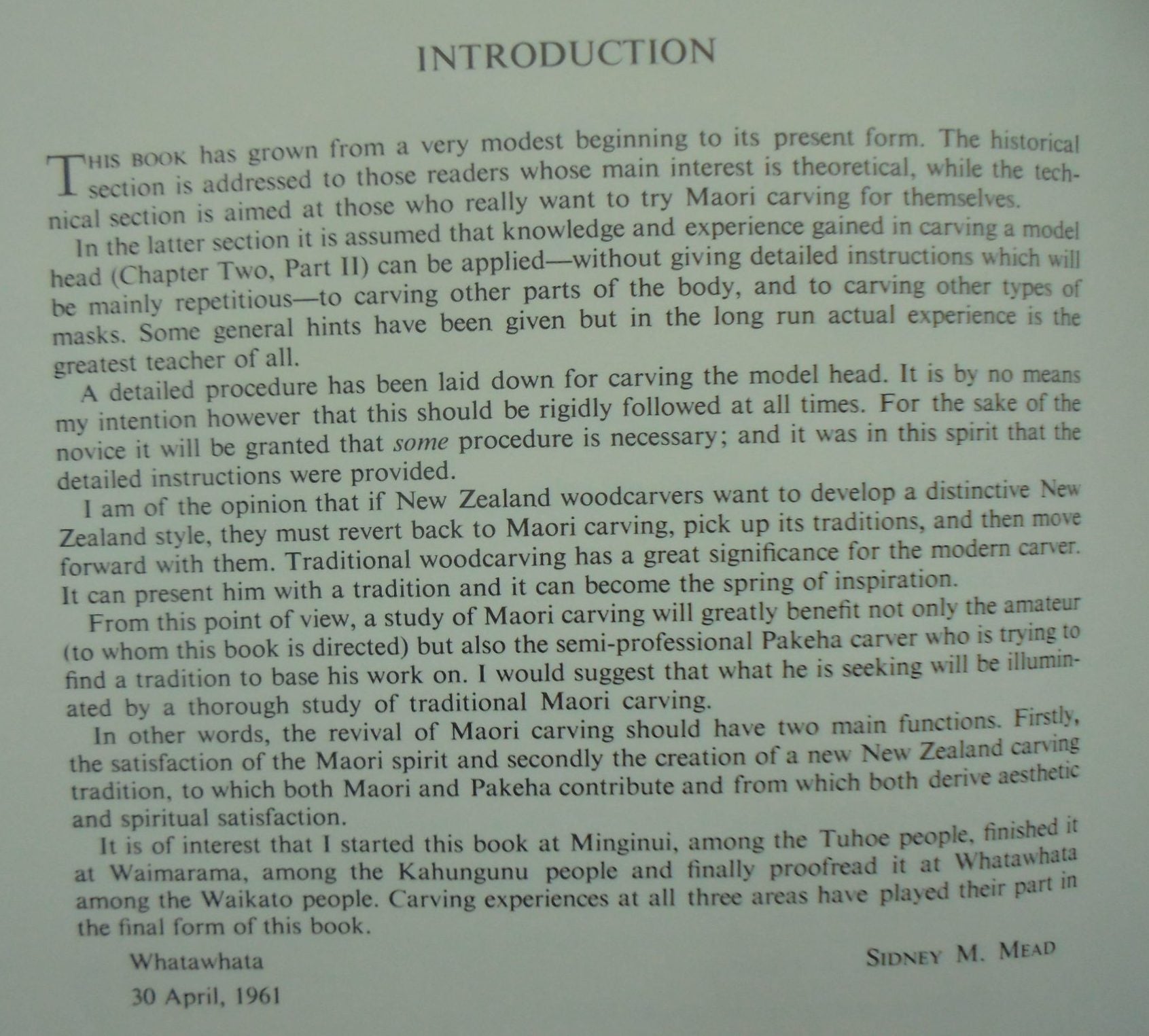 Art of Maori Carving by Sir "Sidney" Hirini Moko Haerewa Mead.