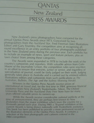 Qantas New Zealand Press Awards 1984, the best of 1984's press photographs and cartoons.