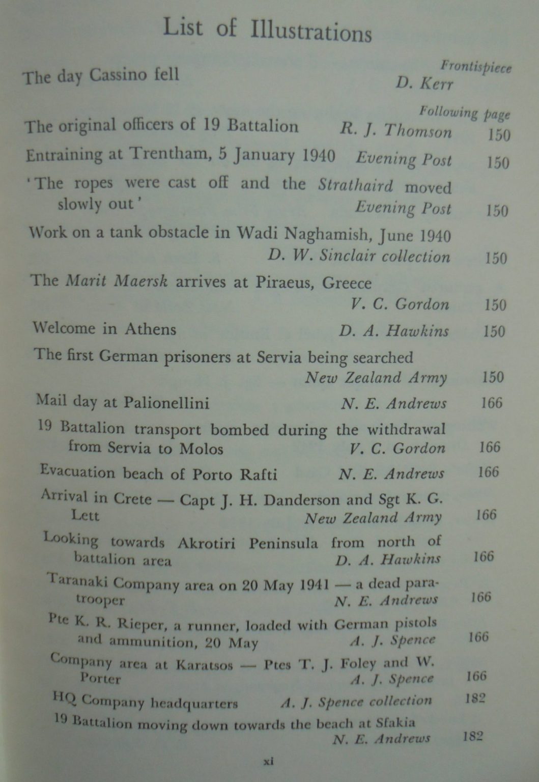 19 Battalion and Armoured Regiment. Official History of New Zealand in the Second World War 1939-45. By D W Sinclair.