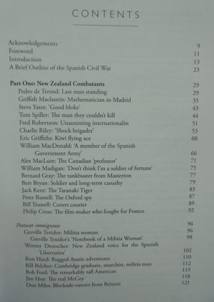 Kiwi Companeros New Zealand and the Spanish Civil War By Mark Derby (Edited by)