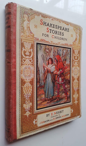 Shakespeare: Stories for Children by E Nesbit & "When Shakespeare was a boy" by Dr. F.J. Furnivall.