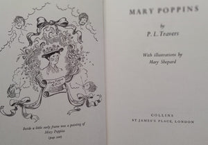 Mary Poppins by P. L. Travers Pub: Collins 1965.