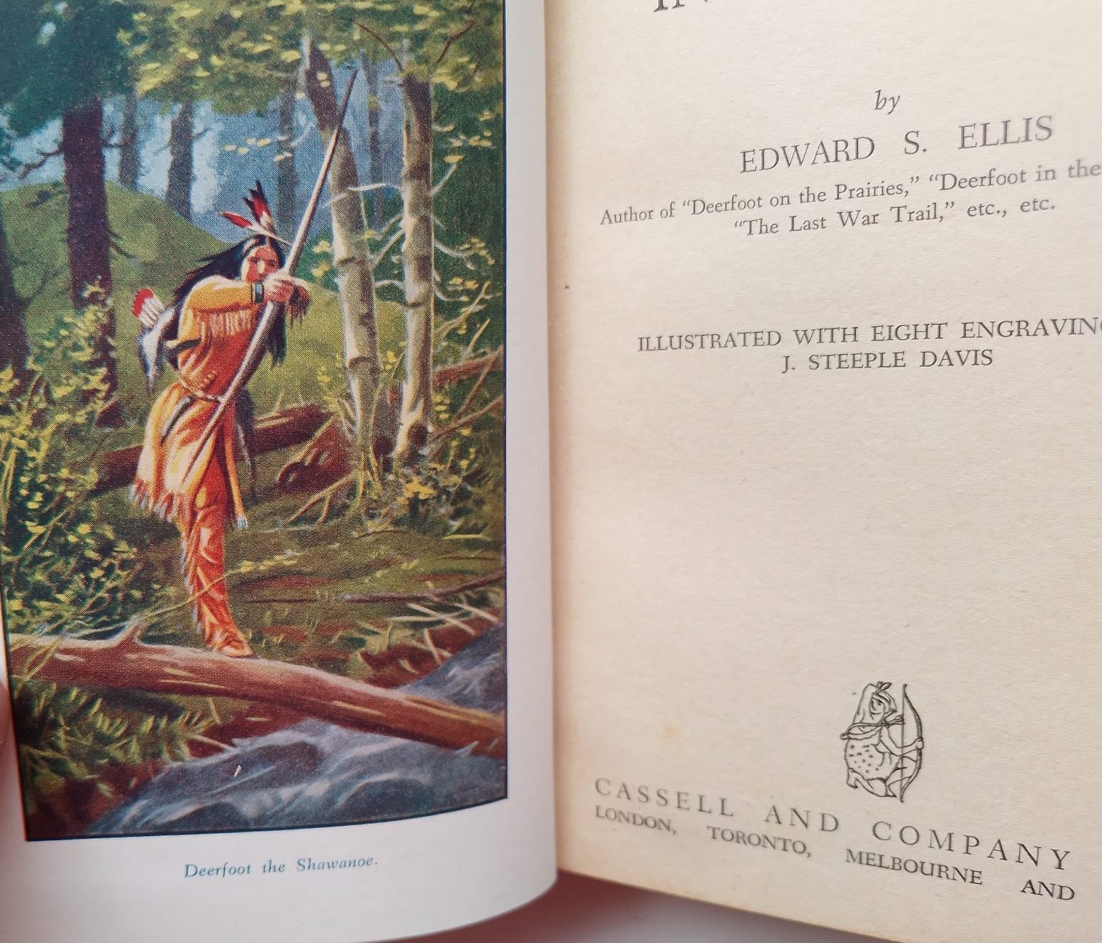 Deerfoot In The Forest by Edward S. Ellis.