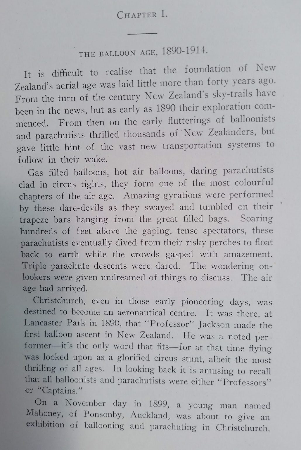 Wingspread The Pioneering of Aviation In New Zealand by Leo White.