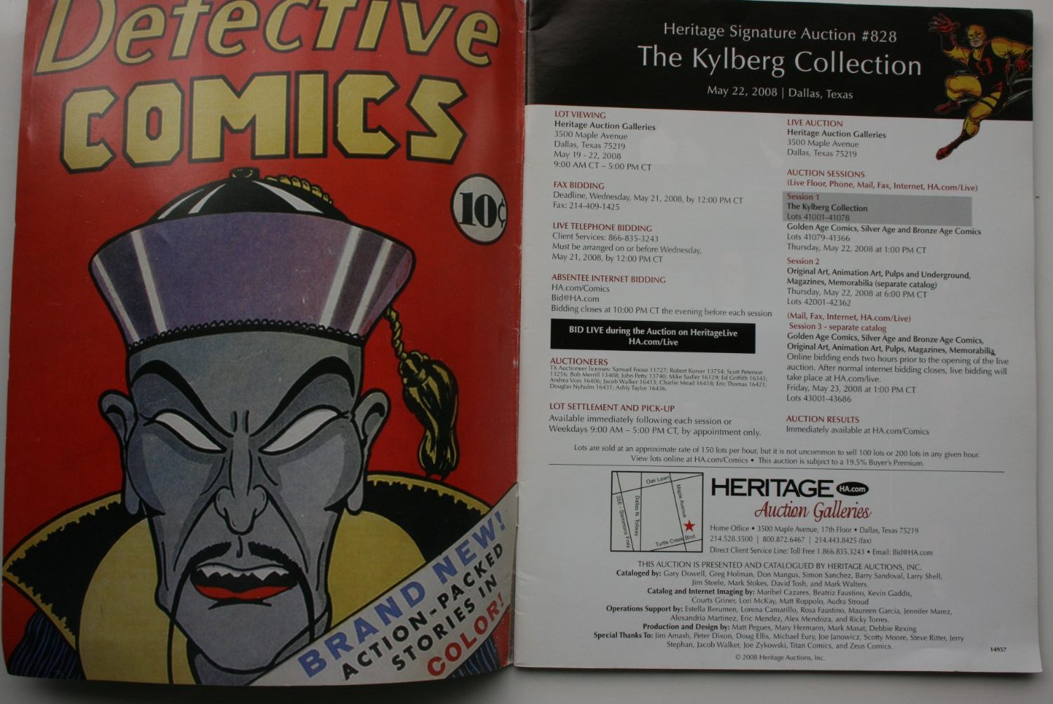 Heritage Comics and Comic Art Auction #828 The Kylberg Collection.