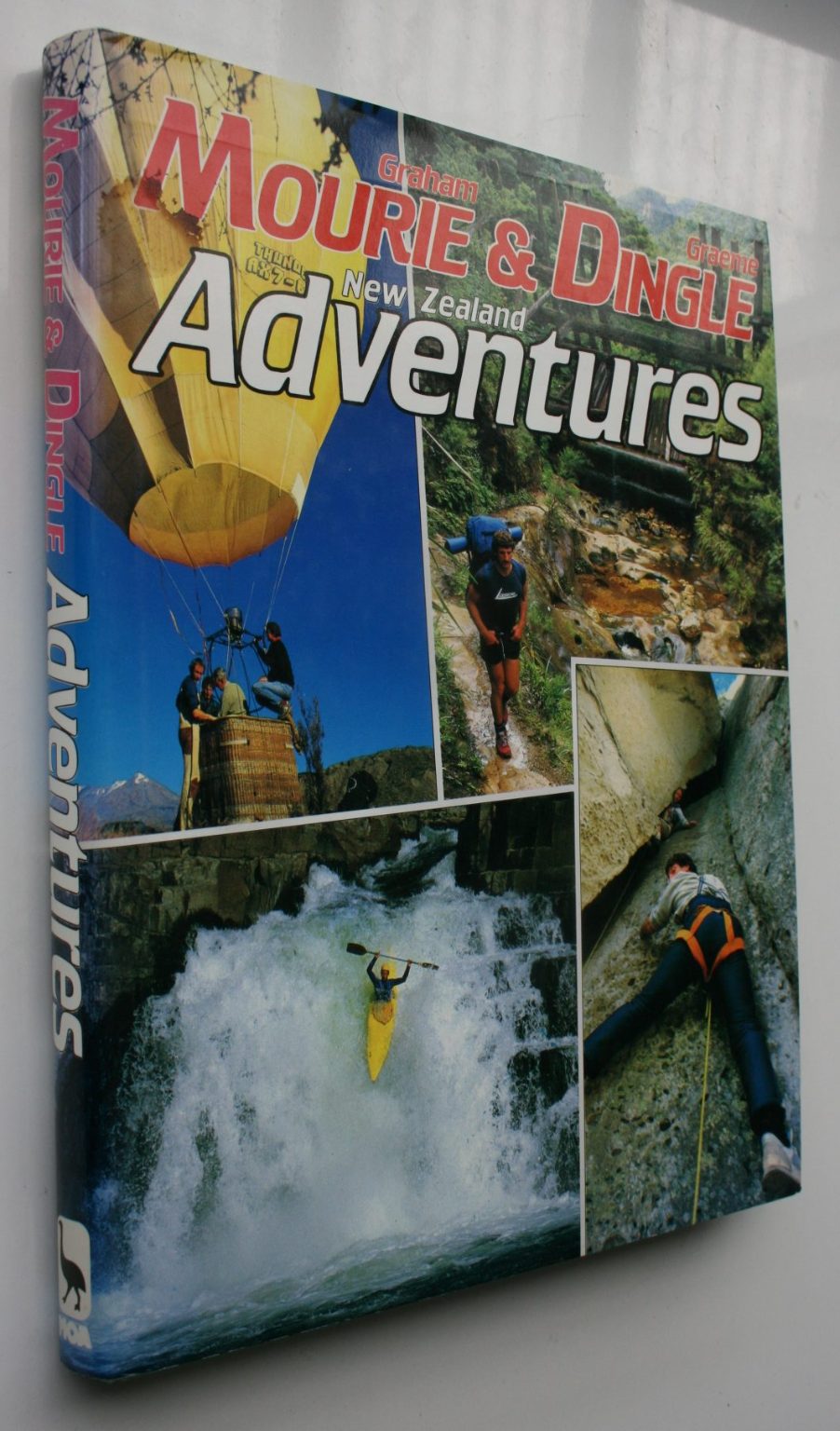 Graham Mourie & Graeme Dingle New Zealand Adventures. DOUBLE SIGNED.