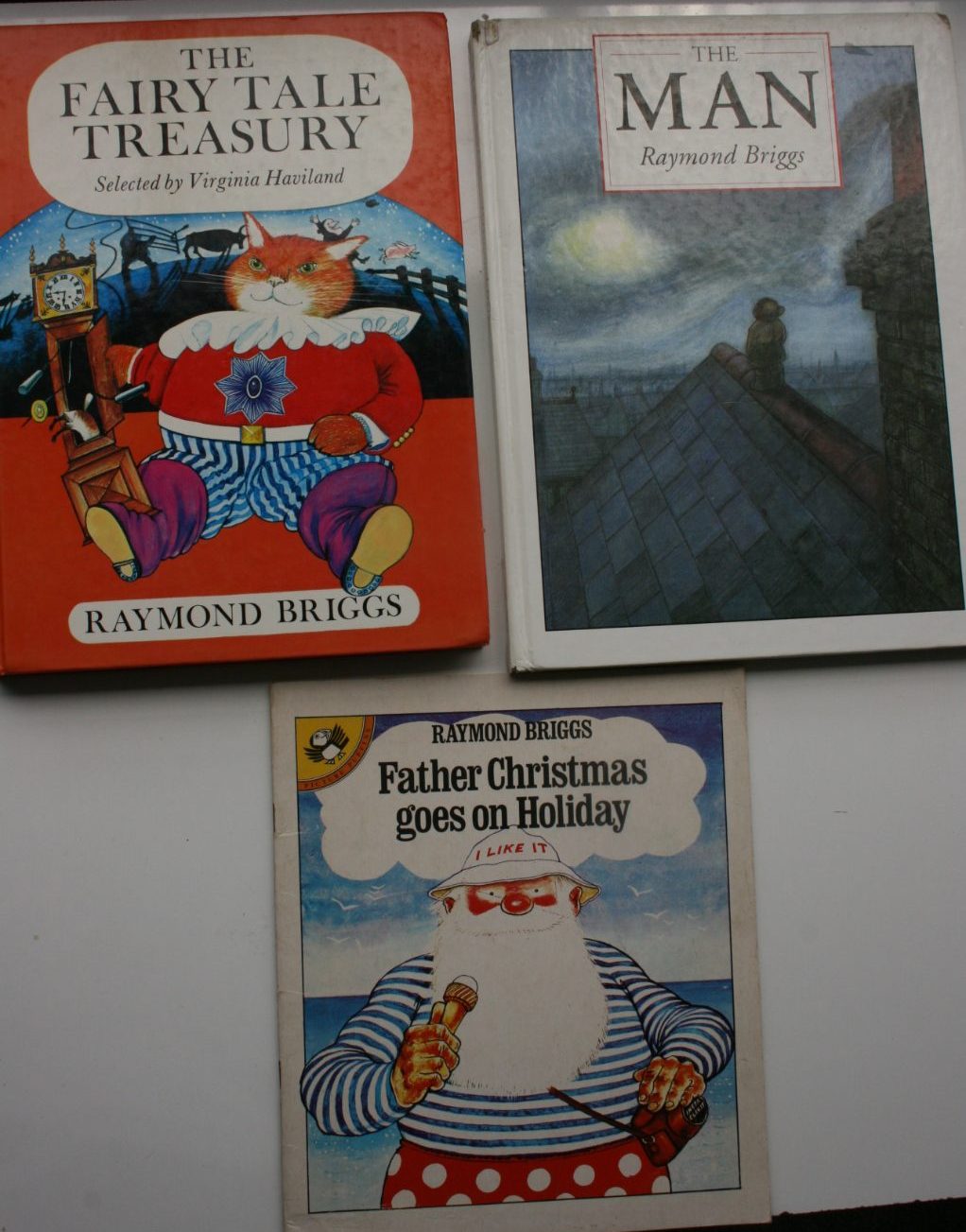 3 books by Raymond Briggs with free postage.