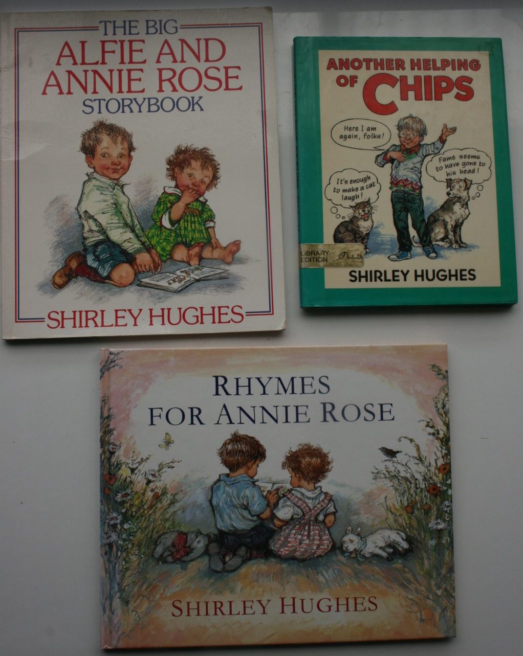 3 Shirley Hughes picture books